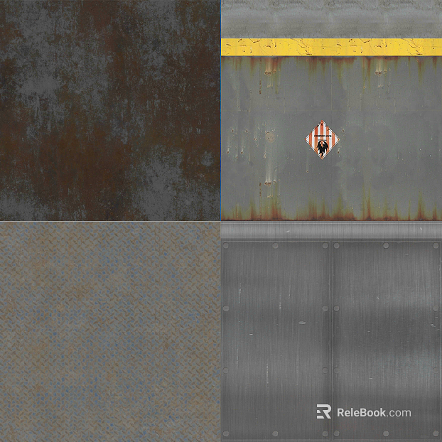 Do the old metal texture