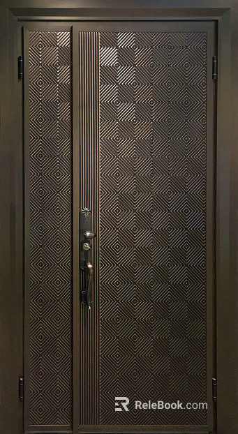 Metal door texture