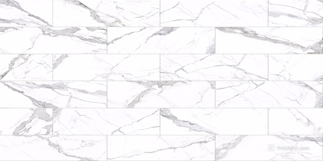 Mesh pattern marble staggered white marble seamless texture