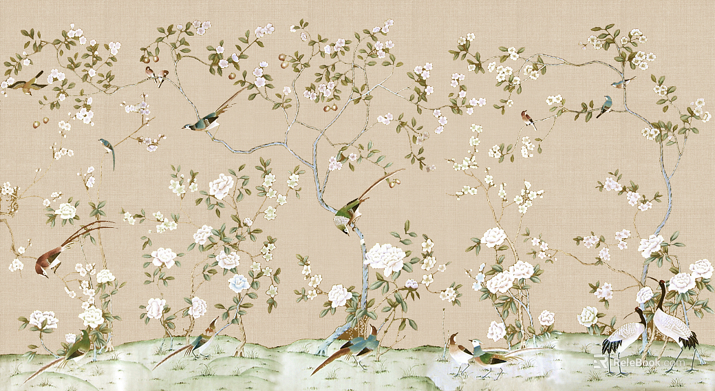 animal and plant pattern texture