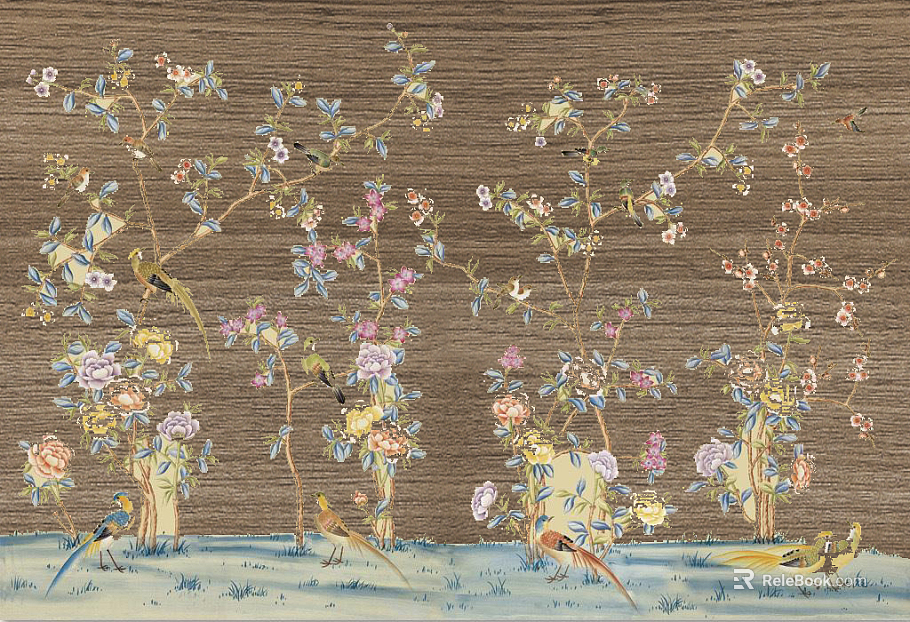 animal and plant pattern texture