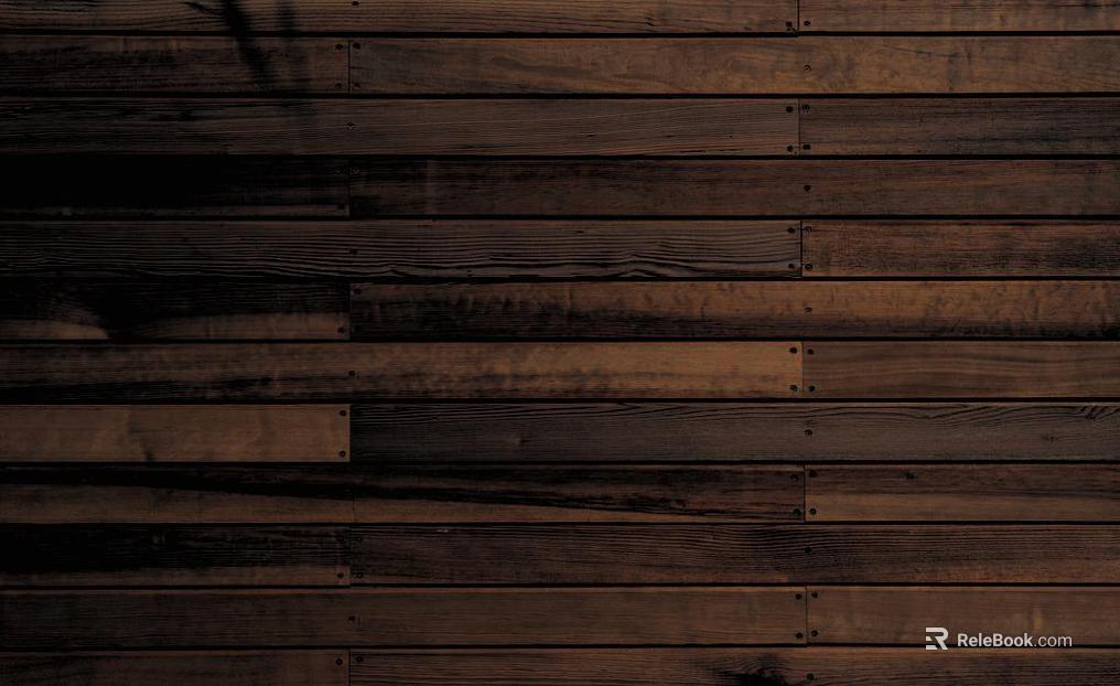 Dark brown carbonized wood floor wall decoration texture