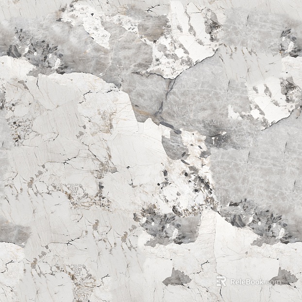 Ice pattern marble snow mountain flying fox marble seamless texture