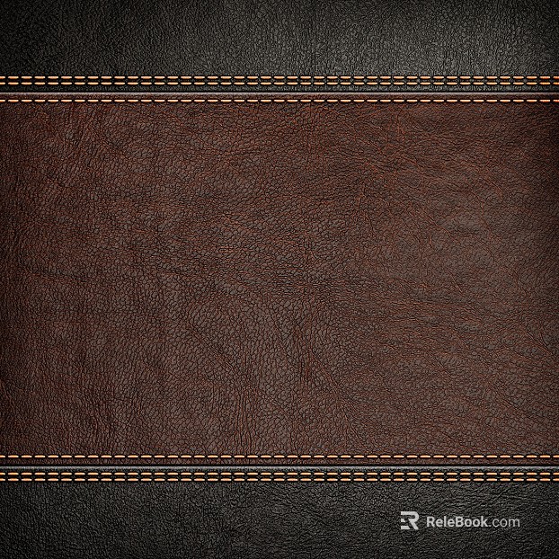 Leather-grain brick texture