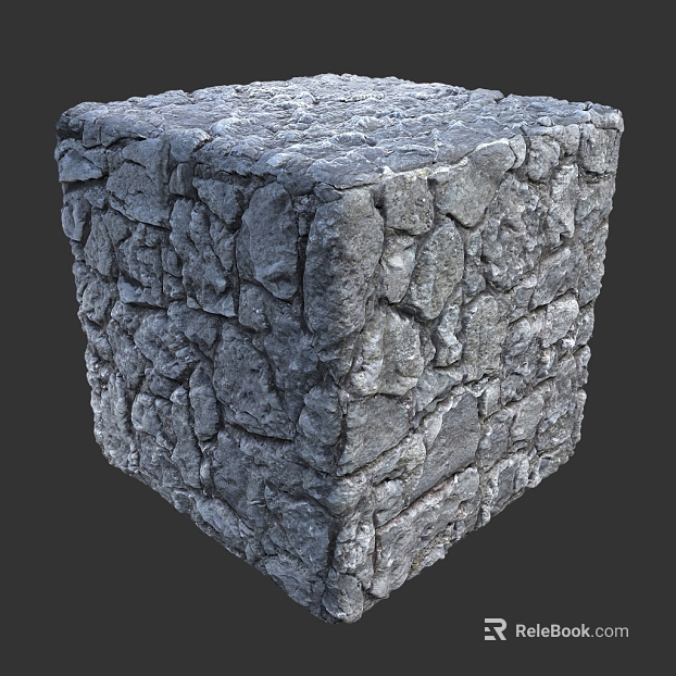 Stone wall PBR texture