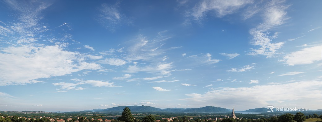 Day Blue Clouds Sky HDR texture
