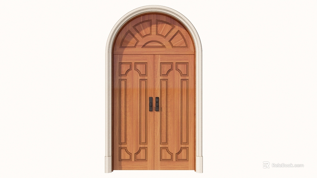 Wooden door texture