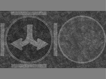 Dark gray arrow marks floor tile 3d model