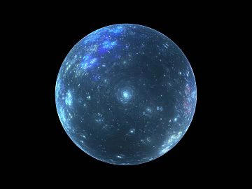 Color Universe Star HDR 3d model