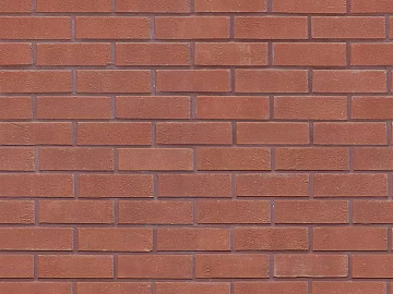 Brick wall red strip clay brick seamless texture (ID:ffajg07962)