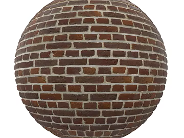 Brick wall PBR texture (ID:ffach600964)
