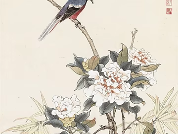 flower-and-bird painting texture (ID:ffacg90898)