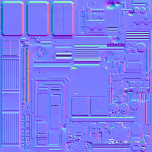Normal bump texture