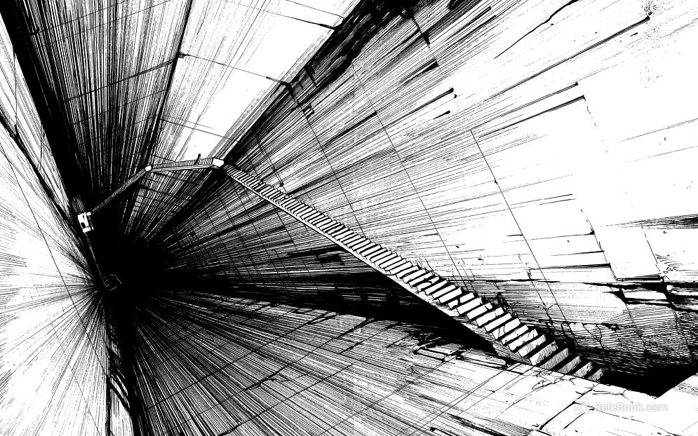 black and white painting texture