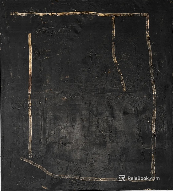 Abstract wind black gold decorative painting texture