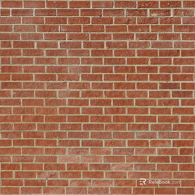 Modern red brick wall brick stone brick wall texture