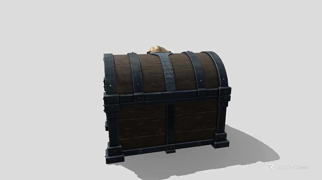 Vintage dark brown wooden storage box texture