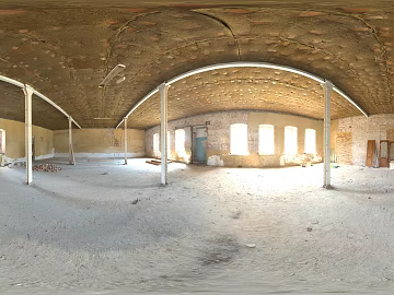Indoor shabby hall HDR texture (ID:ffabg43561)