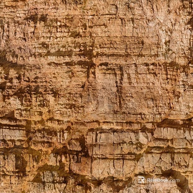 Tawny Rock Outdoor Wall Stone texture