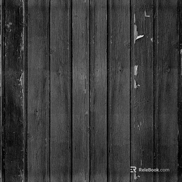 Black and white wood grain wood board texture