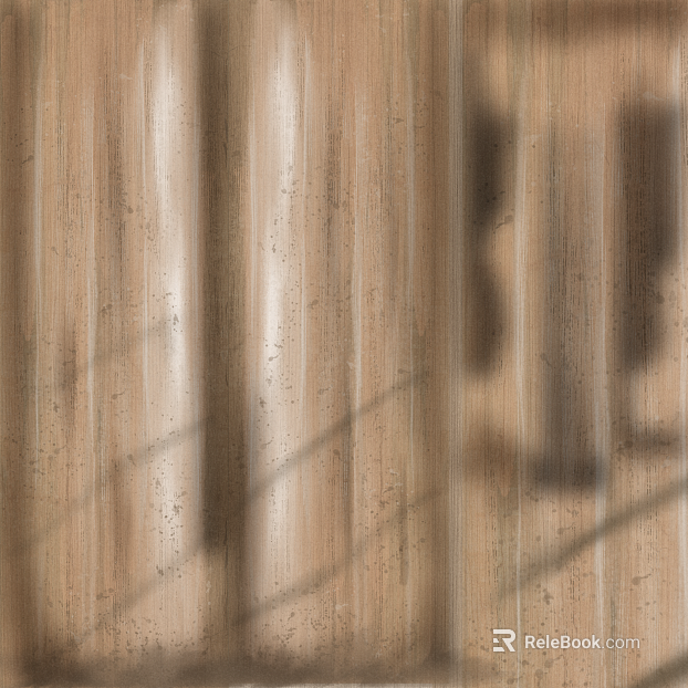 Light brown wood grain wall decorative panel texture