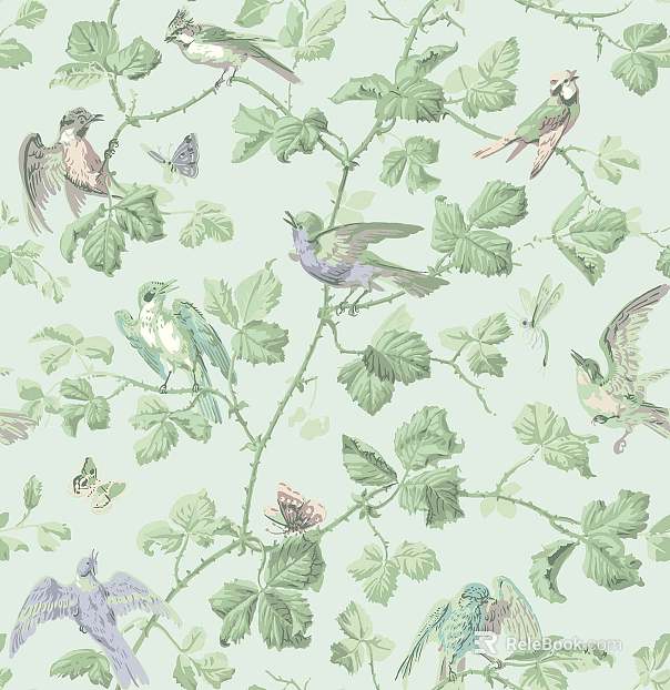 animal and plant pattern texture