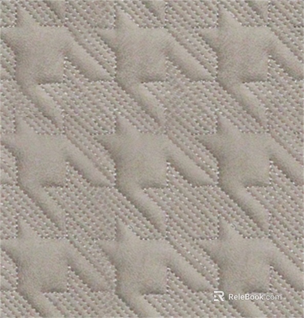 Beige Houndstooth Fabric Soft Fabric texture