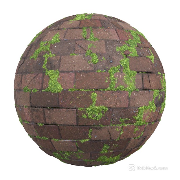 Brick wall PBR texture