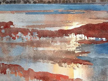 landscape painting texture (ID:ffach128534)