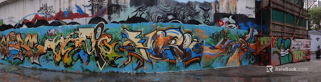 Graffiti texture