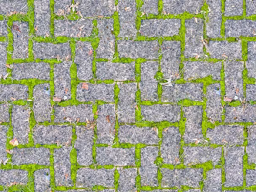 Herringbone pattern mosaic cement floor tile pavement road ground square paving texture (ID:ffach342674)