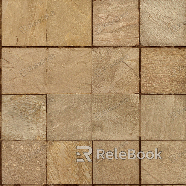 wood grain mosaic texture