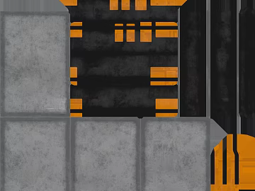 Industrial wind gray orange cement indoor wall texture (ID:ffaeh004866)