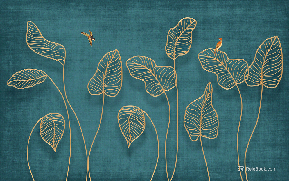 three-dimensional physical painting texture