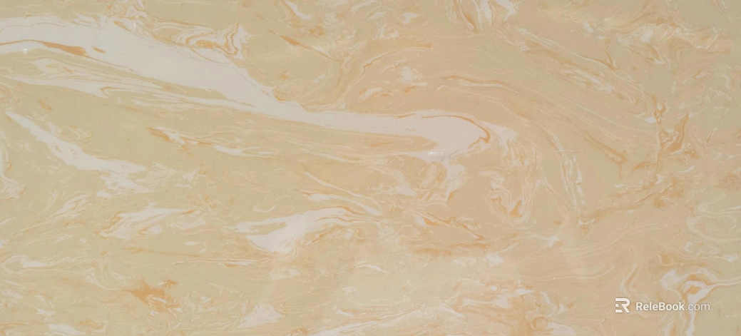 Beige marbled wall with flowing water纹 pattern texture