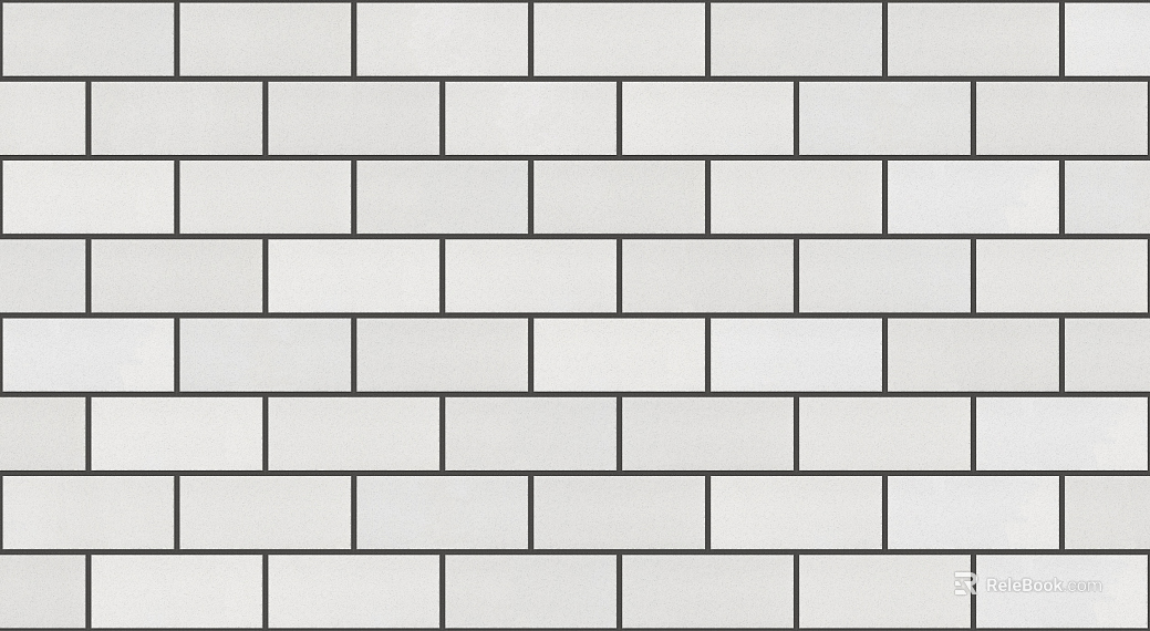 Brick wall white exterior wall brick texture