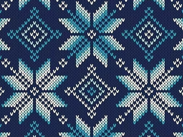 Christmas Pattern Knitted Fabric texture (ID:ffach764035)