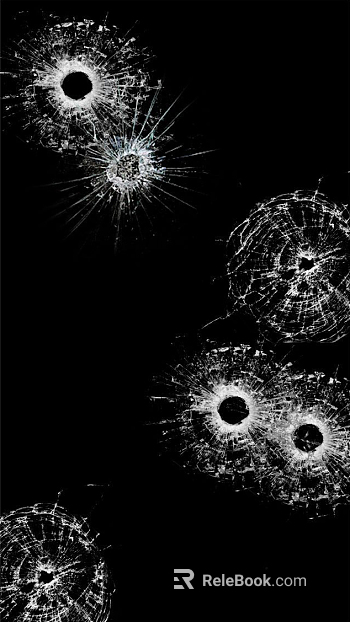 Broken glass texture
