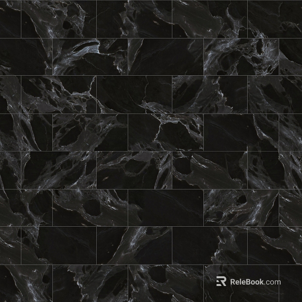Black black and white root marble stone mosaic tile wall tile texture