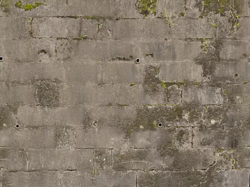 Green gray stone brick wall outdoor wall texture (ID:ffaeh415556)