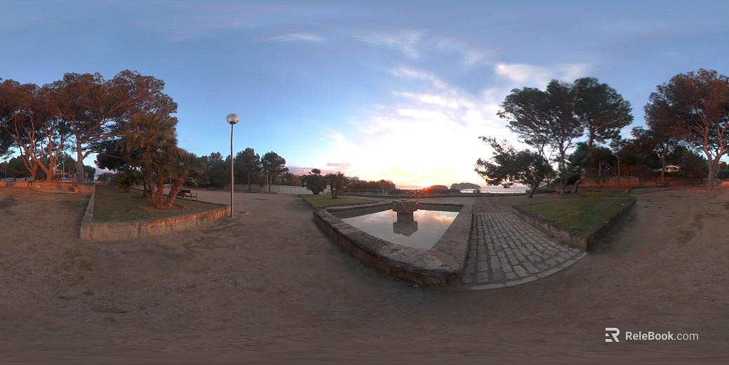 Seaview Park Dusk HDR texture