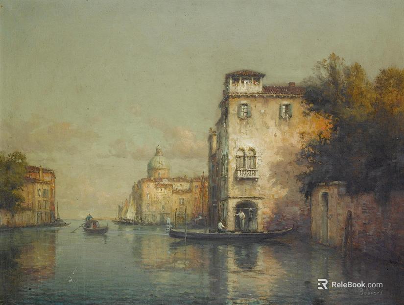 Oil painting texture