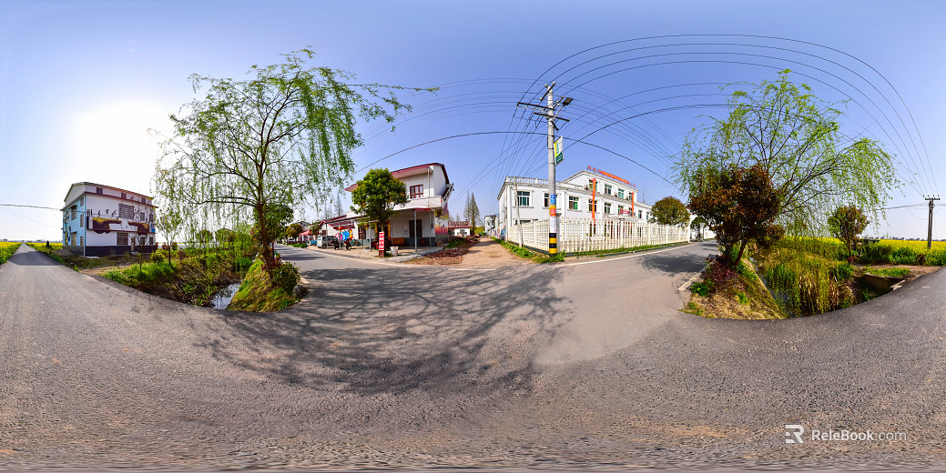 HDR City Panorama texture