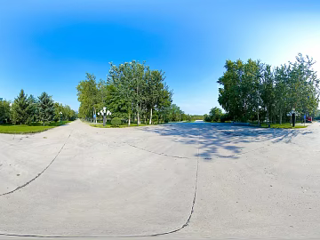 HDR City Community Park Panorama texture (ID:ffach702303)