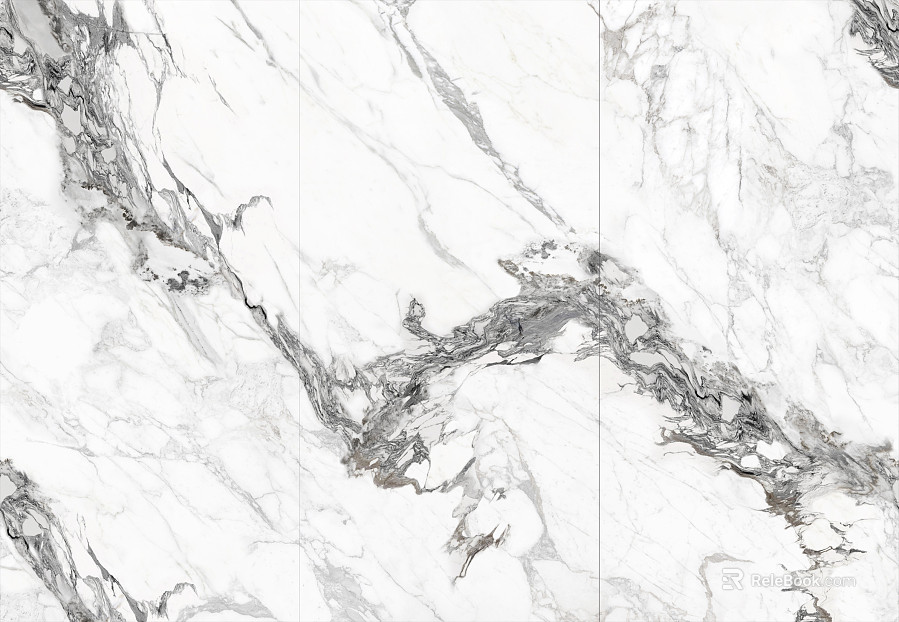 White ice marble texture