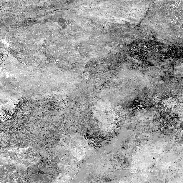 Marble black and white bump texture