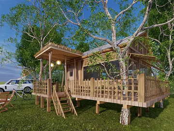Log color wooden house outdoor leisure building texture (ID:ffaeh299741)