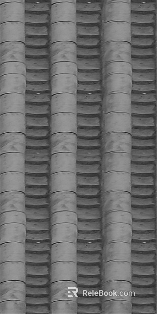 Blue gray blue tile Chinese roof tile texture