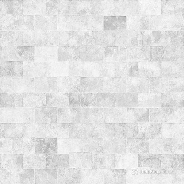 Light gray cement brick kitchen and bathroom wall brick texture