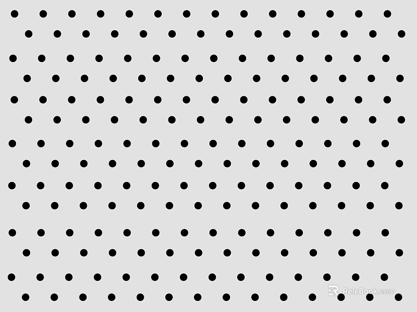 Perforated plate metal texture